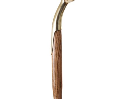 Brazos Twisted Oak Cane w  Brass Hammed Top - 37  Cheap