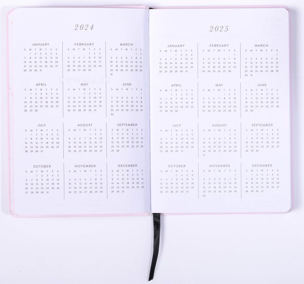 2024-2025 Medium Bound Planner 6x8  - She Always Has A Plan Supply