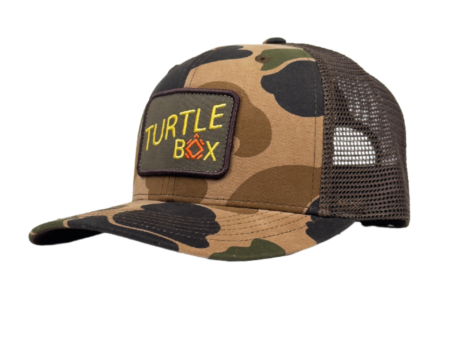 Turtlebox Camo Mesh Hat For Cheap