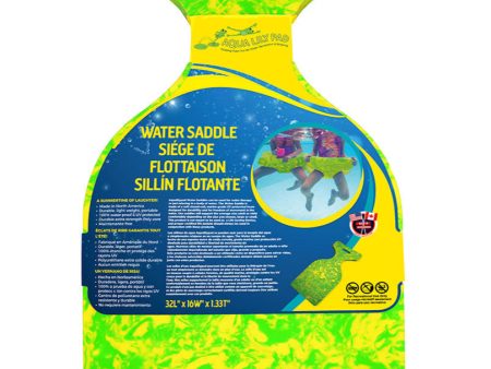 Aqua Lily Vinyl Water Saddle (Large) For Sale