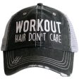 Workout Hair Don’t Care  Trucker Hat Sale