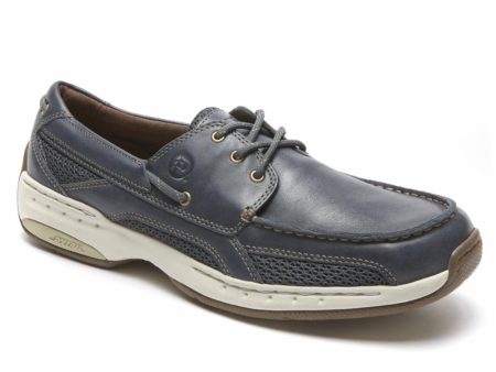 Dunham WATERFORD CAPTAIN BOAT SHOE NAVY Cheap