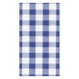 Blue Gingham Paper Napkins Online Hot Sale