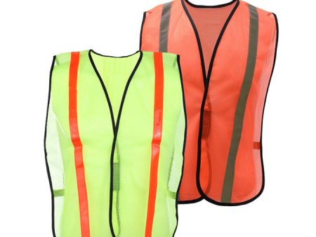 GSS Non-ANSI Economy Vest With Elastic Fashion