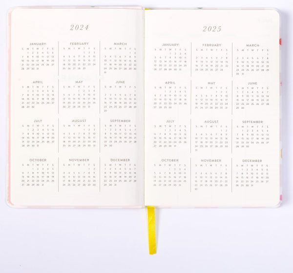 2024-2025 Medium Bound Planner 6x8  - Icon Checker Online