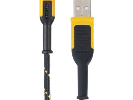 DeWalt Reinforced Micro USB to USB-A Cable - 6  Online now