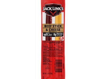 Jack Links Beef & Cheese Stick - 1.2 oz. Sale