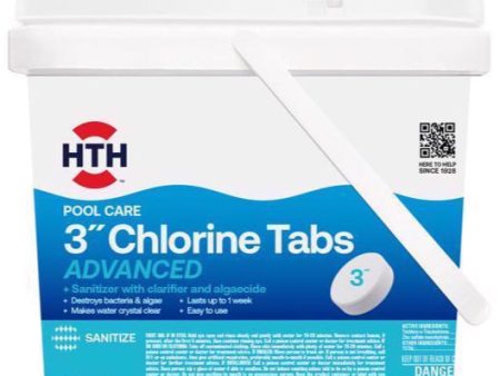 HTH 3  Advanced Chlorine Tablets For Discount