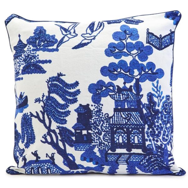 Cotton Giant Willow Double-Sided Pillow - 19.5  x 19.5  Fashion