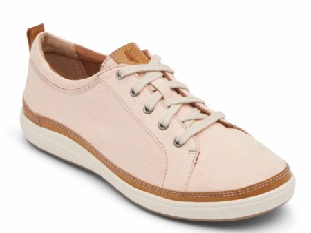 Cobb Hill BAILEE SNEAKER TAUPE CANVAS ECO WR Online now