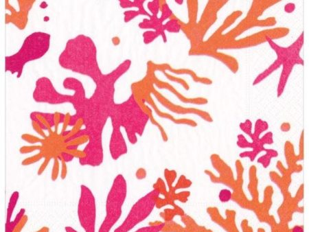 Matisse Coral Paper Napkins Online Hot Sale