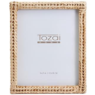 Woven Rattan Bordered Photo Frame Online Sale