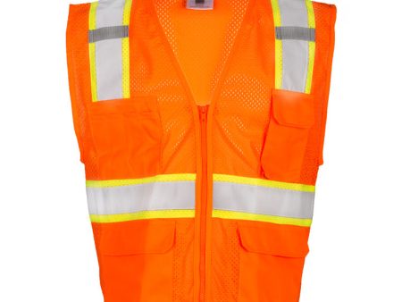 ML KISHIGO Ultra-Cool Multi-Pocket Vest, Orange Online