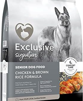 Exclusive Signature Dry Senior Dog Food Discount