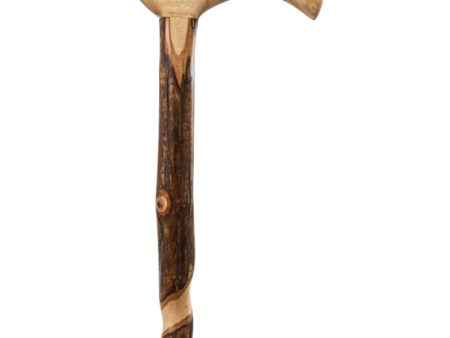 Brazos Twisted Hickory Cane - 37  on Sale