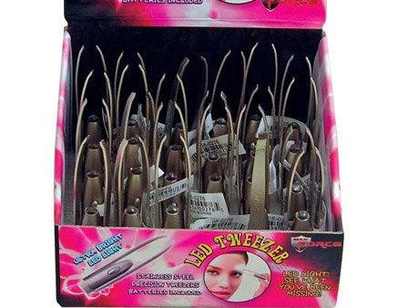 Cosmetic Tweezers w  LED Light Discount