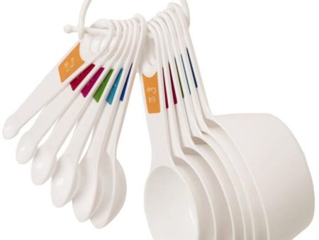 Farberware Plastic Measuring Spoons & Cups Set - 12 pc. Online Sale