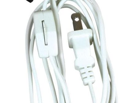 Jandorf Plastic Candelabra Base Lamp Cord - 6  Supply