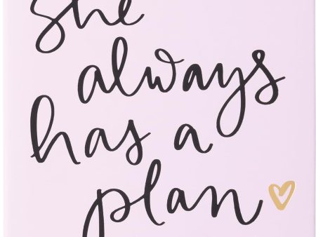 2024-2025 Medium Bound Planner 6x8  - She Always Has A Plan Supply