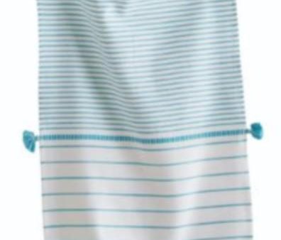 Beach Stripe Cotton Dishtowels - 18  x 26  Sale