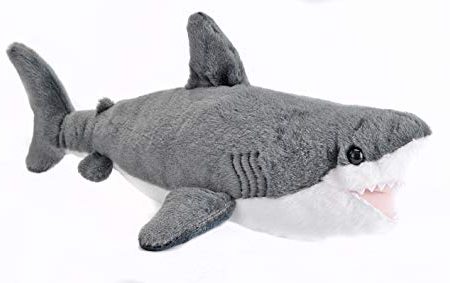 Cuddlekins Plush Mini Great White Shark - 8  Supply