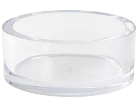 Caspari Acrylic Wine Bottle Coaster - 5  For Cheap