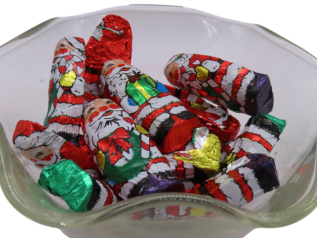 Milk Chocolate Mini Foil Santas on Sale