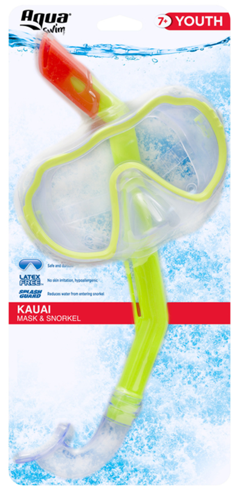 Aqua Swim Kauai Youth-Sized Swimming Mask & Snorkel Online