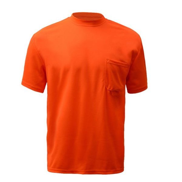 GSS Moisture Wicking Short Sleeve Safety T-Shirt With Chest Pocket Hot on Sale