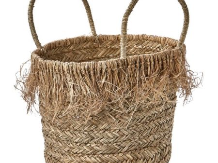 Tag Natural Seagrass Cabana Basket - 11  x 13  x 20  Discount