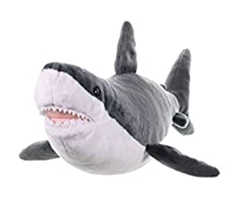 Cuddlekins Plush Great White Shark - 20  Online Hot Sale