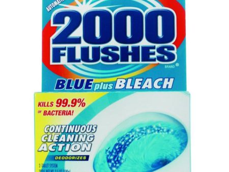 2000 Flushes Automatic Toilet Bowl Cleaner - 2 pc. For Discount