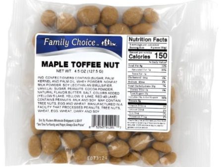 Family Choice Maple Toffee Nuts - 4.5 oz. on Sale