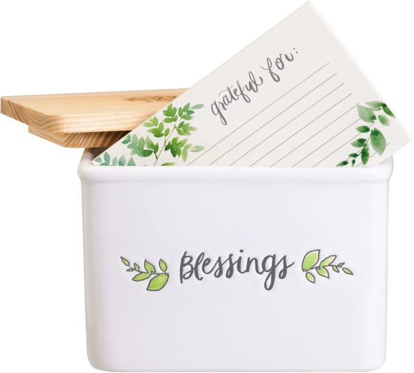 Blessings Ceramic Recipe Box For Cheap