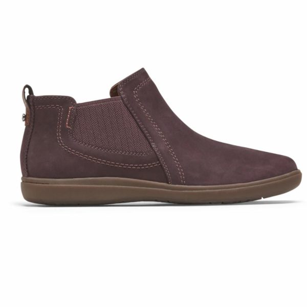 Cobb Hill BAILEE CHELSEA EGGPLANT NUBUCK Online Hot Sale