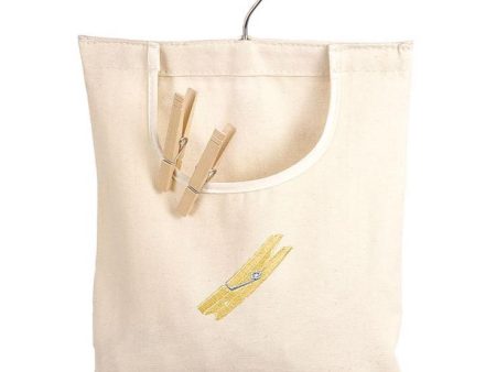 Whitmor Hanging Cotton Clothespins Bag For Cheap