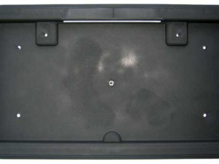 Black Plastic License Plate Bracket With Light Sale