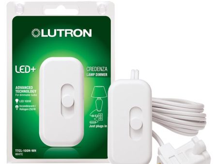 Lutron 100 250W Plug-In LED Dimmer Slide Switch Online