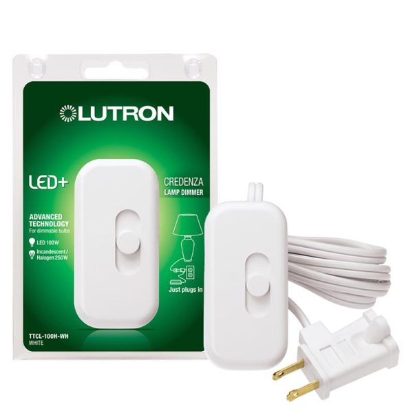 Lutron 100 250W Plug-In LED Dimmer Slide Switch Online