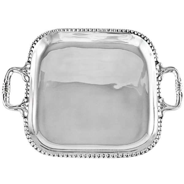 Pearl David Square Tray - 10  x 13  For Sale