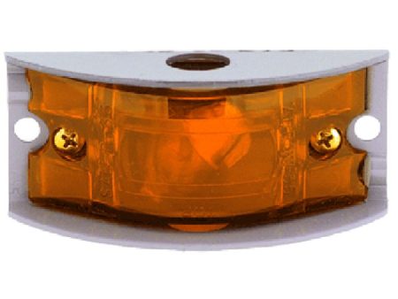 Aluminum Surface-Mounted Armored Marker Light - Amber or Red Lens Online Sale