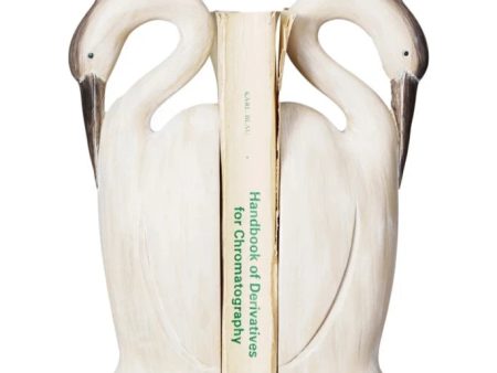 Heron-Shaped Resin Bookends (Pair) For Discount