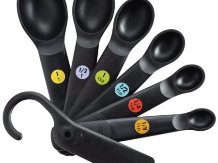 OXO Good Grips Plastic Measuring Spoon Set - 6 pc. Hot on Sale