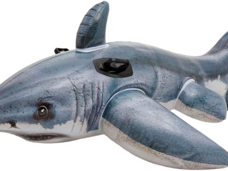 Intex Vinyl Inflatable Great White Shark Pool Float Fashion