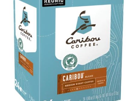 Keurig Caribou Medium Roast Coffee K-Cups - 24 pc. For Cheap