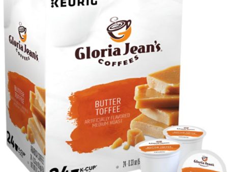 Gloria Jean s Butter Toffee Coffee K-Cups - 24 pc. Cheap