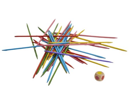 Rainbow Pick-Up Sticks Classic Skill Game For Sale