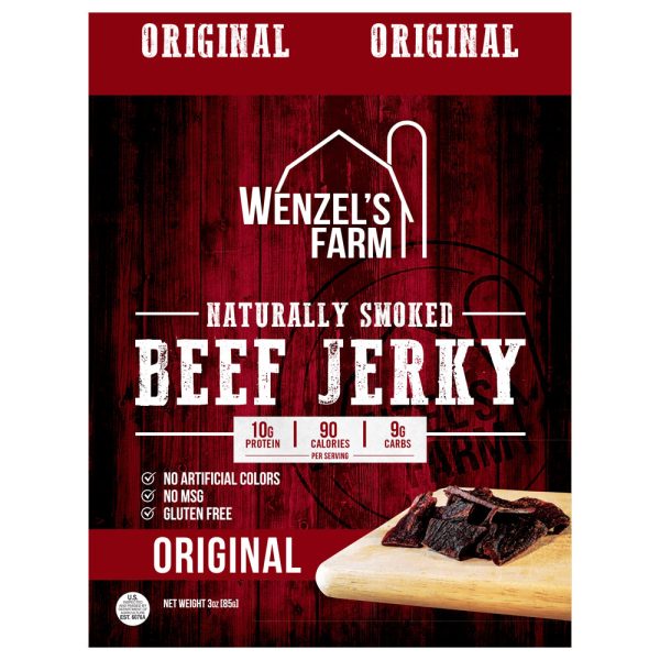 Wenzel s Farm Beef Jerky Sale