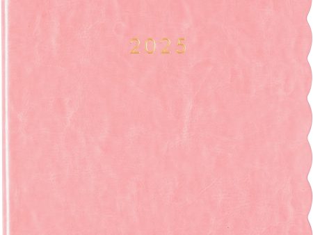 2025 Ballerina Pink Large Bound Hardcover Planner Cheap