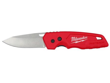 Milwaukee Fastback Press & Flip Folding Knife - 2.5  Fashion